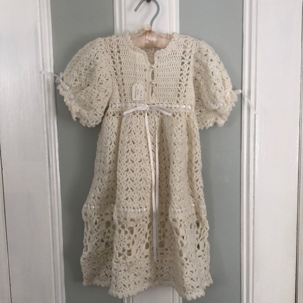Girls Hand Made Christening Gown